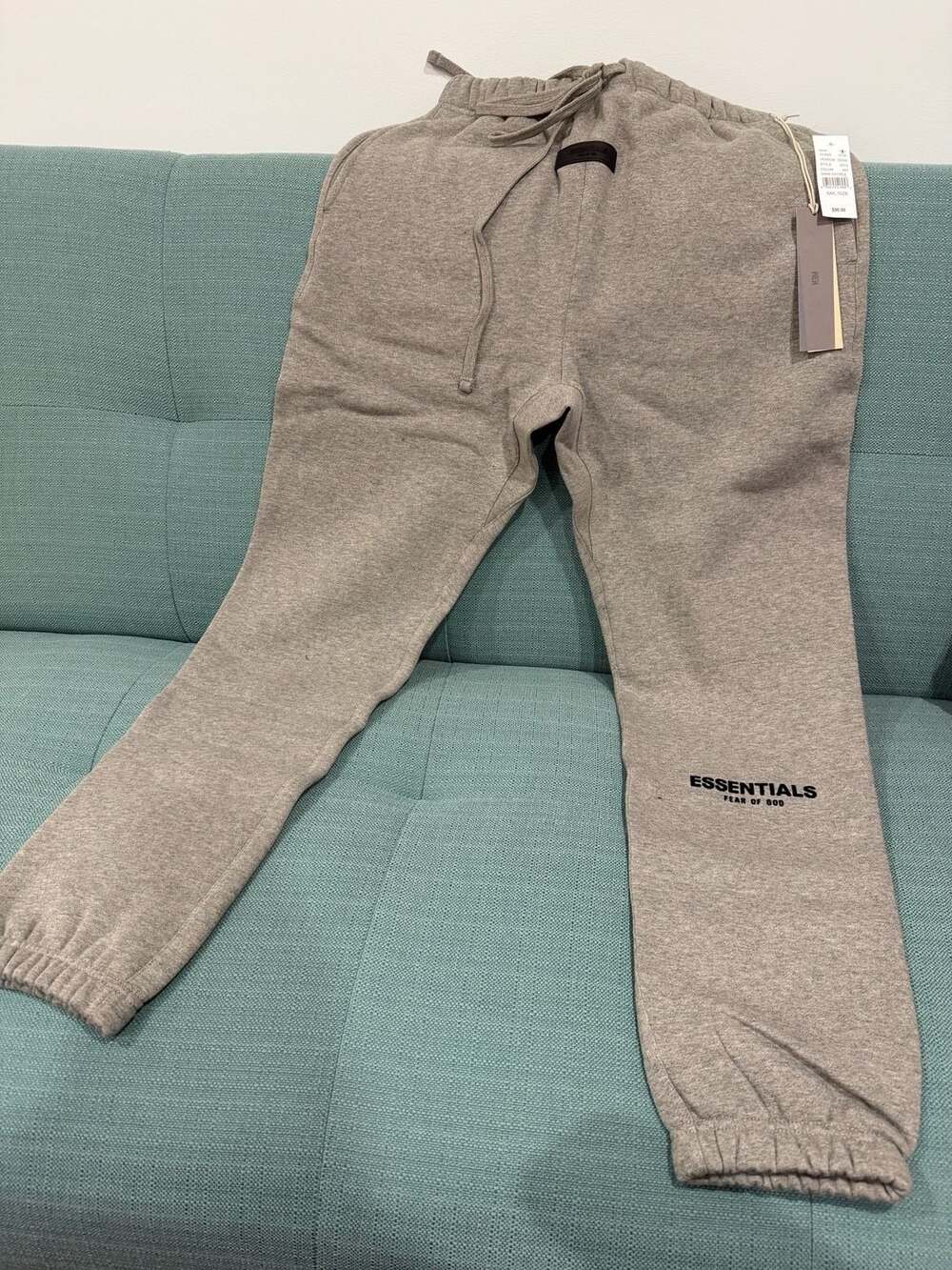 Fear of God Essentials Sweatpants in Dark Heather Oatmeal